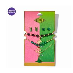 New Wicked Claire's Exclusive Elphaba Jewelry Set - 5 Pack
